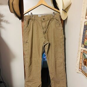 Carhartt Men's Cargo Pants in Tan